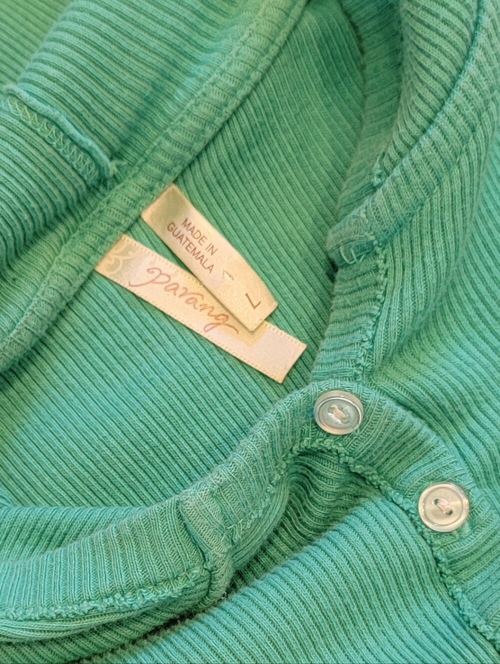 Clearance! Turquoise fitted hoodie - Picture 5 of 7